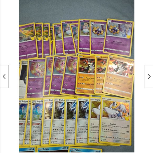 64 Rare Pokemon Celebrations Trading Card Game TCG Lot - Picture 5 of 12